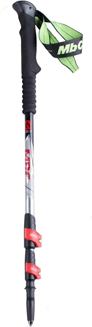 Trekking Pole, Lightweight Aluminum Hiking Walking Climing Pole, 3 Section with Quick Lock System