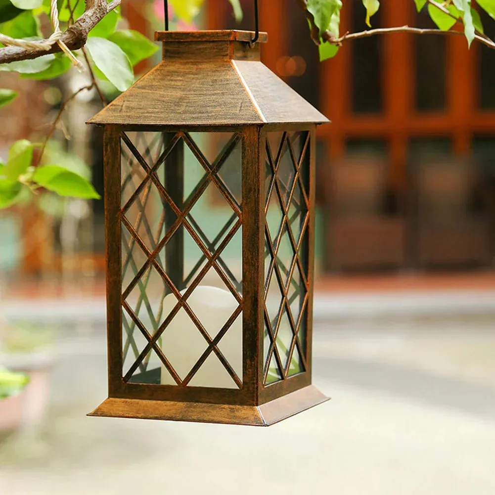 TwilightSpark | Solar-Powered Candle Lantern