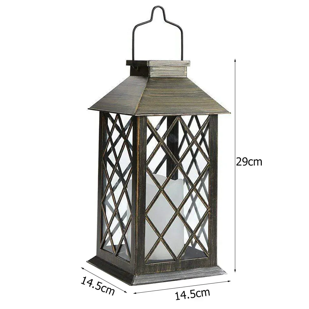 TwilightSpark | Solar-Powered Candle Lantern