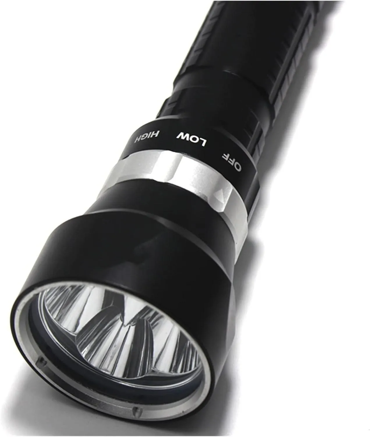Underwater Lights 50W 3-Mode 8000 Lumen XM-L2 5 X L2 LED Diving Flashlight Torch 200M Underwater Waterproof LED Flash Light Lantern for Outdoor Exploration Under Water Sports (E 1)