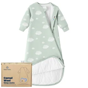 Unisex Sleeping Bag for Babies and Toddlers 1.0 Tog Sleep Sack 18-36Months, Baby Sleep Sack, Newborn Sleep Sack, Wearable Blanket Baby,One Piece Long Sleeves,Gifts for Baby