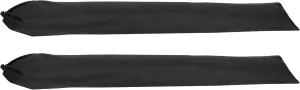 VGEBY Outdoor Camping Tent, 2Pcs Canopy Pole Storage Bag 2Pcs Tent Pole Bag Stuff Sacks for Telescoping Tarp Poles Adjustable Tent Poles Storage Backpacking Packs Tent Pole Bag 24 Inch