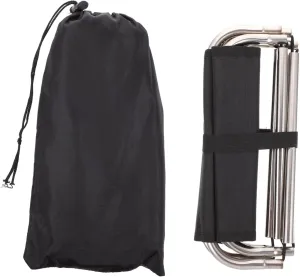 VICASKY Outdoor Stool Style Folding Fishing Chair Padded Seat Easy to Store Portable for Beach Camping