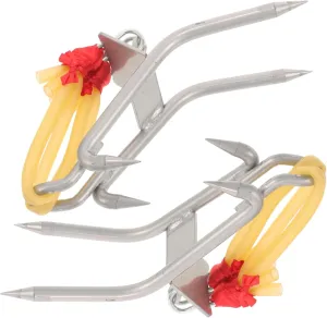 VICASKY Tree Climbing Accessories Carbon Steel Tree Climbing Spikes Adjustable Straps