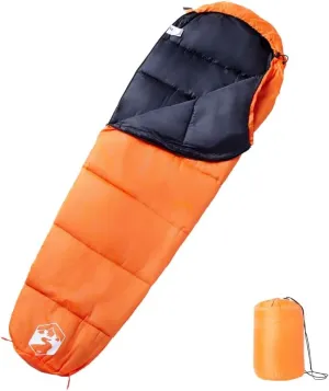 vidaXL Mummy Sleeping Bag for Adults Camping 3 Seasons