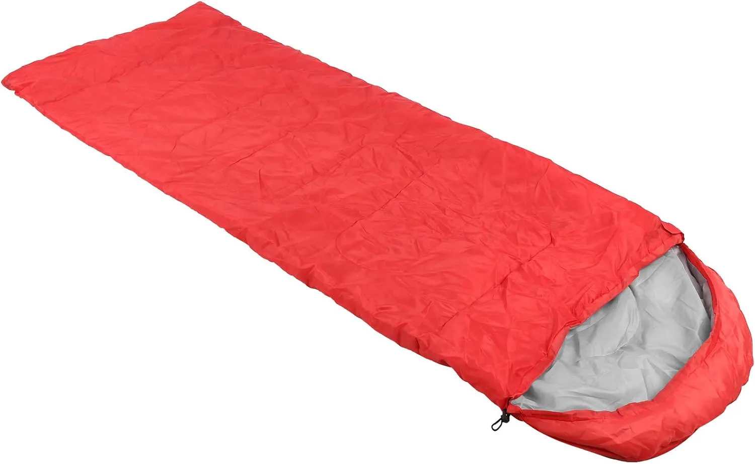 Weatherproof Envelope Sleeping Bag for Adults | Hooded Camping Sleeping Bag for Hiking/Backpacking/Outdoor | Hollow Cotton Filling, Double Zipper Design