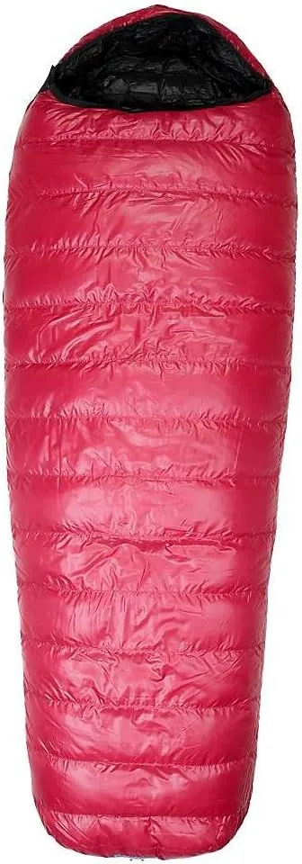 Western Mountaineering Sycamore MF 25 Degree Sleeping Bag Cranberry 6FT / Left Zip