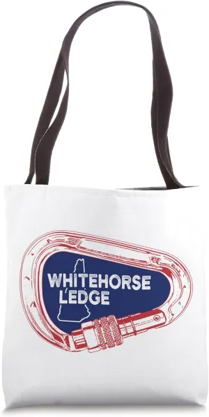 Whitehorse Ledge New Hampshire Climbing Carabiner Tote Bag