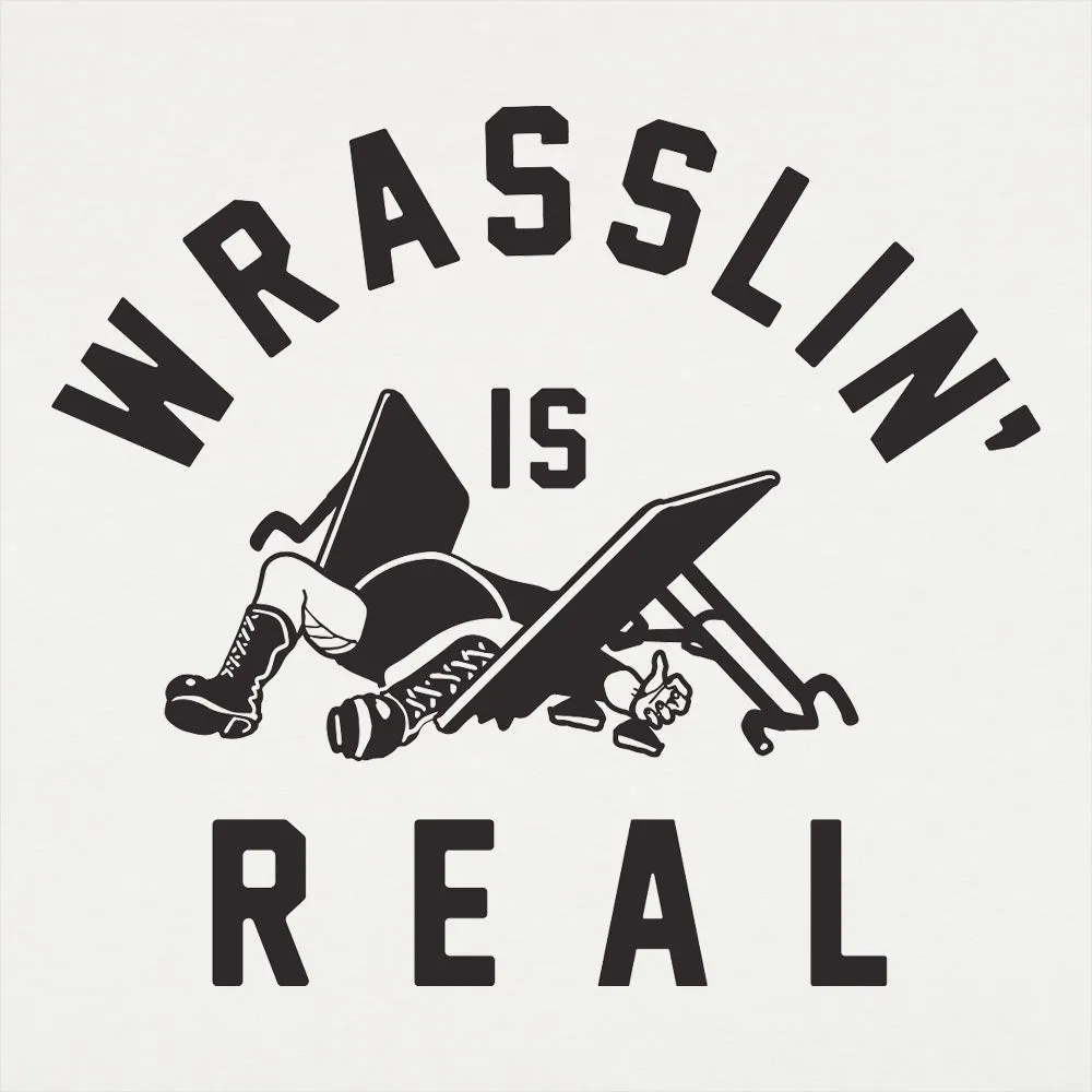 Wrasslin' Is Real Men's Tank Top