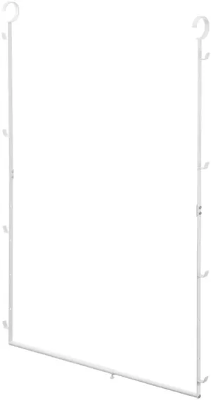 Yamazaki 2-Tiered extendable closet rack - Smart - White