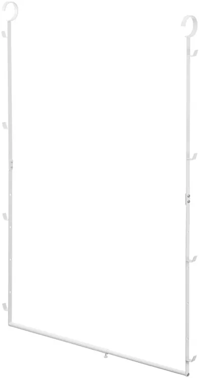 Yamazaki 2-Tiered extendable closet rack - Smart - White