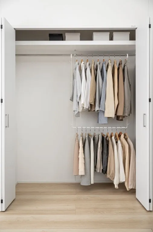 Yamazaki 2-Tiered extendable closet rack - Smart - White