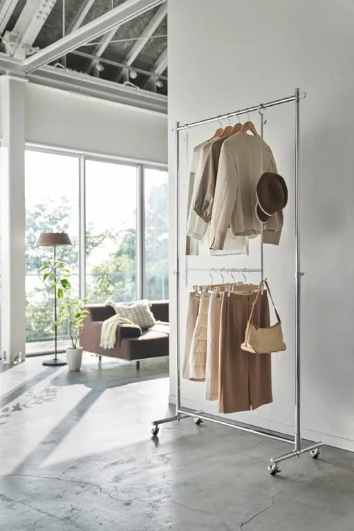 Yamazaki 2-Tiered extendable closet rack - Smart - White