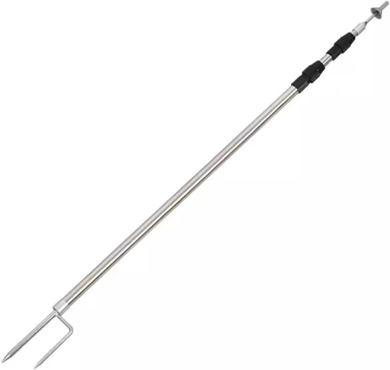 Yiju 4 Pieces Tent Poles for Tarps Replacement Heavy Duty Multifunctional Telescoping Awning Poles for Gazebo Backpacking Hiking