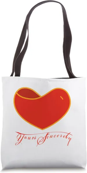 YOURS SINCERELY Tote Bag