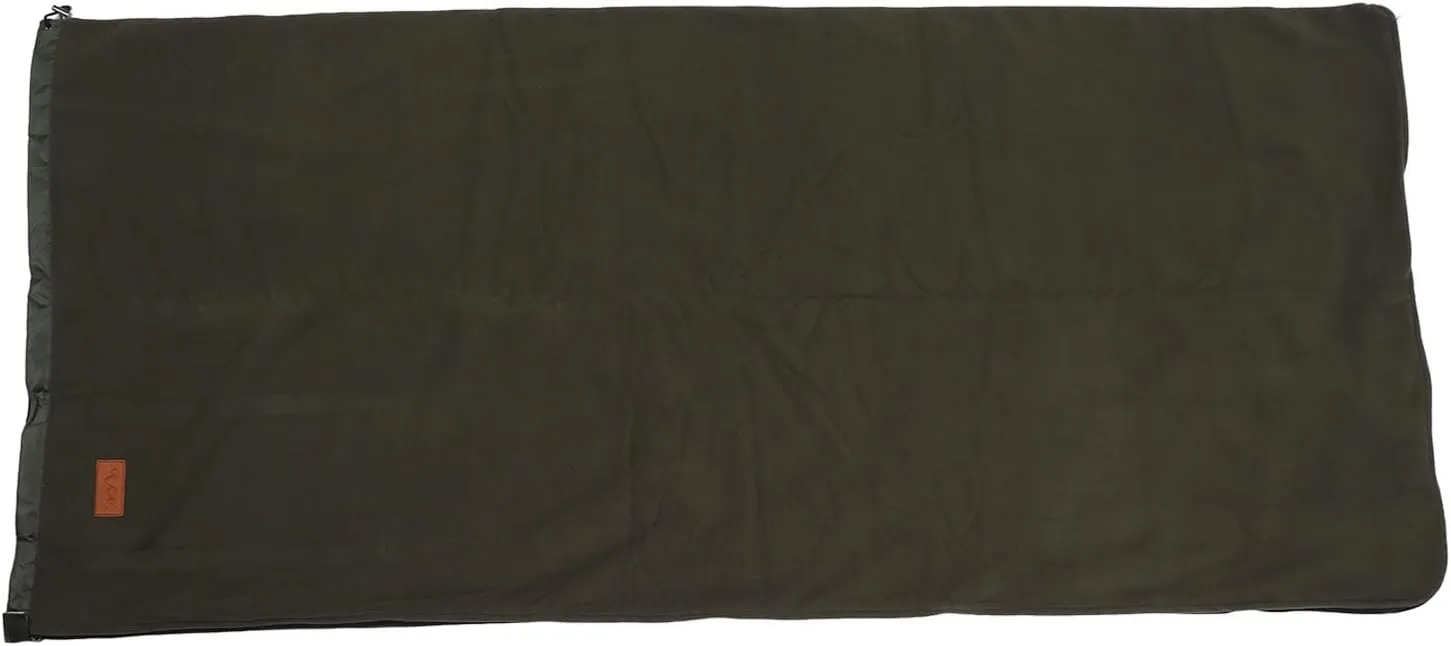 Zippered Camping Blanket, Double Washable Sleeping Bag Liner, Extra Thick, for Backpacking
