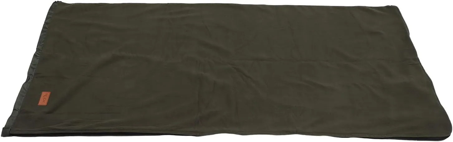 Zippered Camping Blanket, Double Washable Sleeping Bag Liner, Extra Thick, for Backpacking