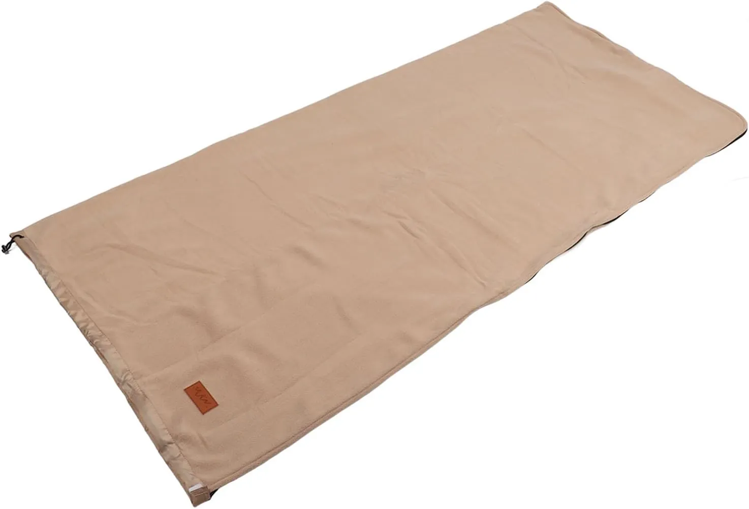 Zippered Camping Blanket, Double Washable Sleeping Bag Liner, Extra Thick, for Backpacking